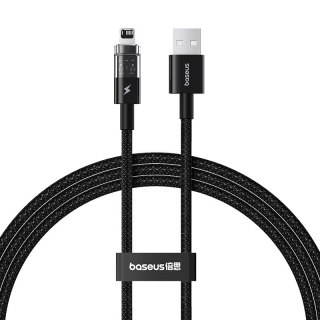 Kabel Baseus Gem Typ USB typ A do iP 2.4A 1m (czarny)