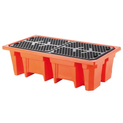 Paleta wanna wychwytowa pod 2 beczki 240L MEVA