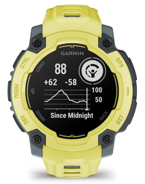 Zegarek Garmin Instinct E, 45mm MIP Electric Lime