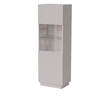 Witryna LIVERTI 59,5x42x178 kaszmir