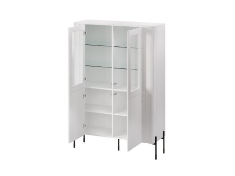 Witryna VERA 110x40x160 biały mat