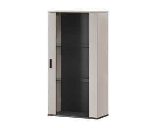 Witryna wisząca S2 SOHO 60x29x112 kaszmir+ czarny