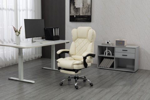 Activejet Fotel biurowy YK7416 beżowy