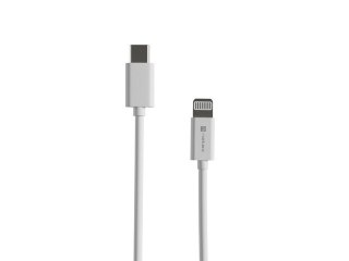 Kabel Lightning (M)->USB-C(M) 2m MFI Prati Biały Natec