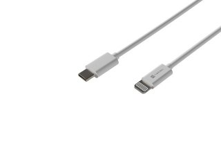 Kabel Lightning (M)->USB-C(M) 2m MFI Prati Biały Natec