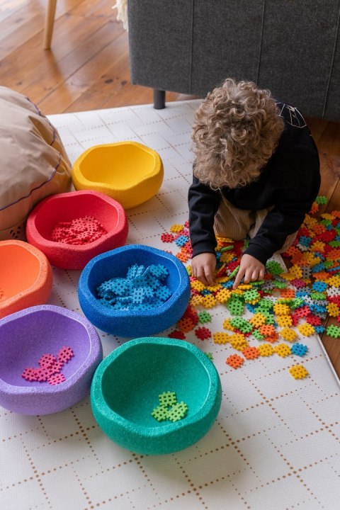 Klocki konstrukcyjne Marioinex Mini Waffle, 300 elementów
