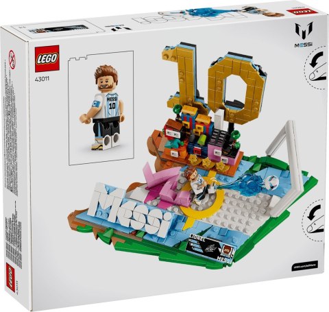 LEGO Editions 43011 - Lionel Messi - piłkarskie momenty