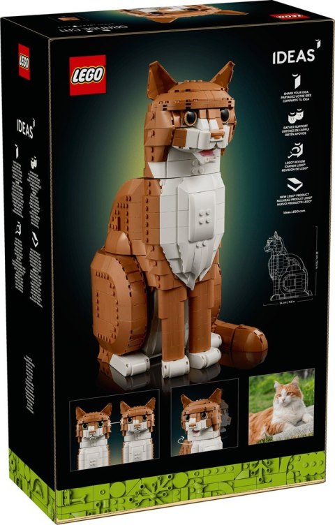 LEGO Ideas 21376 - Rudy kot