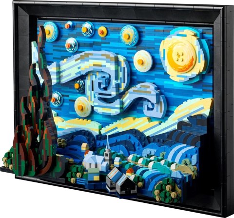 LEGO Ideas 21333 - „Gwiaździsta noc" Vincenta van Gogha