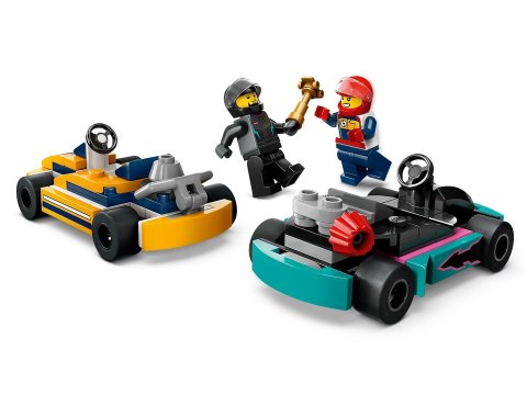 LEGO City 60400 - Gokarty i kierowcy wyścigowi