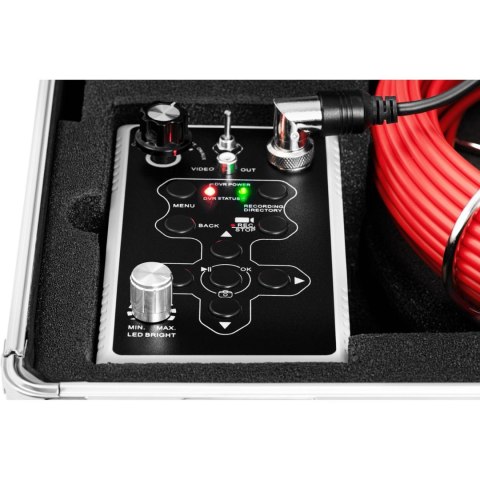 Endoskop kamera diagnostyczna inspekcyjna w walizce 12 LED TFT 7 '' SD 30 m Steinberg Systems