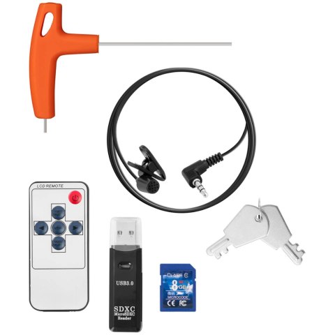 Endoskop kamera diagnostyczna inspekcyjna w walizce 12 LED TFT 7 '' SD 30 m Steinberg Systems