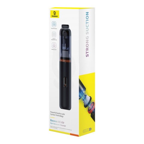 Odkurzacz samochodowy BASEUS A5 Air 12000Pa 90W - czarny BASEUS