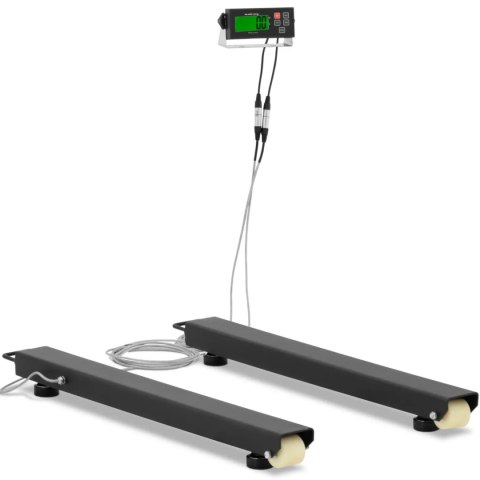 Waga belkowa płozowa paletowa LCD 3500 / 0.5 kg 100 x 10 cm Steinberg Systems