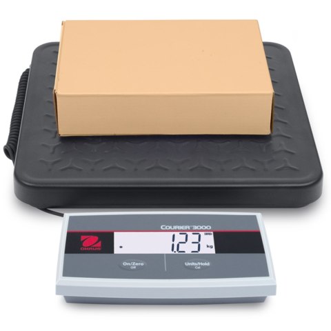 Waga platformowa pocztowa do paczek OHAUS COURIER 3000 LCD 33x32cm 75Kg / 50g OHAUS