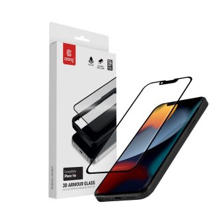 Szkło hartowane 3D Armour Glass iPhone 17e / 16e / 14 / 13 / 13 Pro + ramka instalacyjna