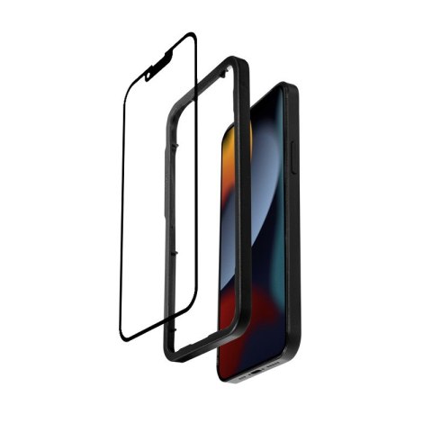 Szkło hartowane 3D Armour Glass iPhone 17e / 16e / 14 / 13 / 13 Pro + ramka instalacyjna