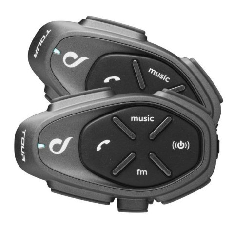 Interkom motocyklowy INTERPHONE TOUR HD, komplet na 2 kaski