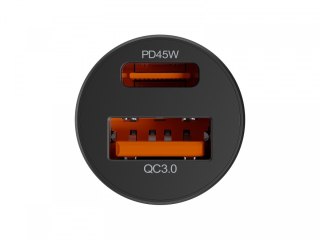 Ładowarka samochodowa G50B USB-A, USB-C 45W