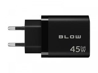Ładowarka sieciowa gniazdo USB + USB-C PD 45W + kabel