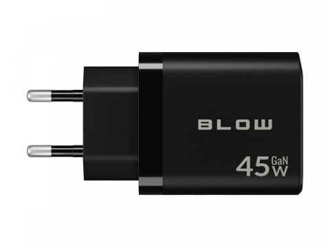 Ładowarka sieciowa gniazdo USB + USB-C PD 45W + kabel