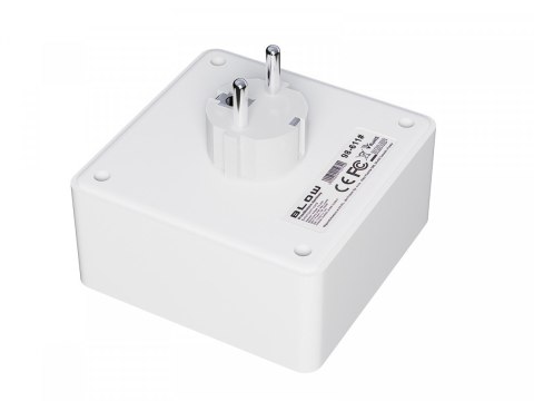 Rozgałęźnik R-20 PR 2-GNIAZDA + 2USB + USB-C biały
