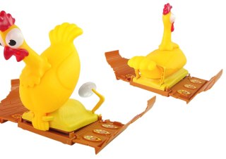 Gra Rodzinna Zręcznościowa Screaming Egg Piszcząca Kura Wyskakujące Jajko LEAN Toys