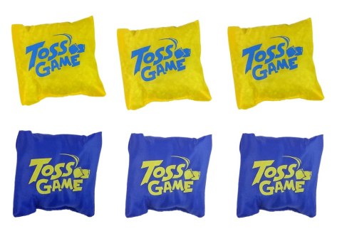 Gra Zręcznościowa Rodzinna Rzut Do Celu Koszyk Punkty Woreczki LEAN Toys