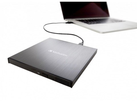 Nagrywarka CD/DVD RW USB-C 3.2 slim 43886