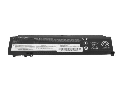 Bateria do Lenovo ThinkPad T460s T470s - przednia - 2000 mAh (23 Wh)