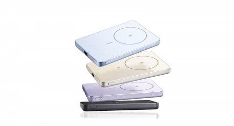 PowerBank Super Slim Magnetic 5000 czarny