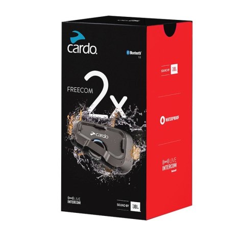 CARDO FREECOM 2X SINGLE - Interkom motocyklowy