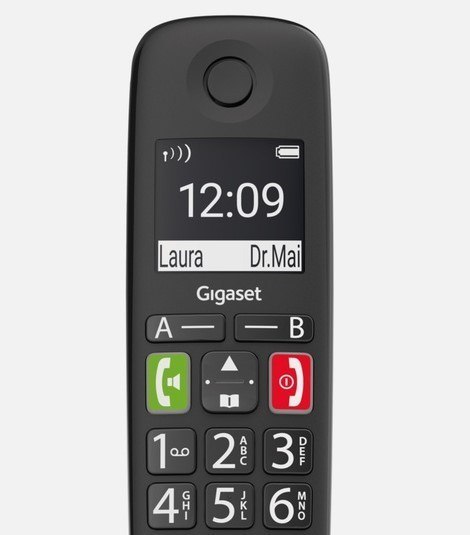 Telefon przewodowy DL780 Plus z wygodną słuchawką bezprzewodową