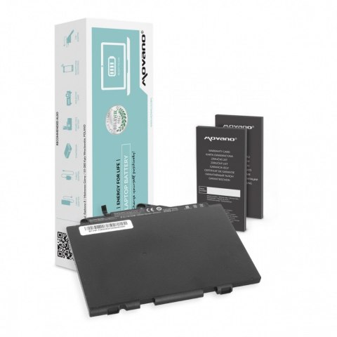 Bateria SN03XL do HP EliteBook 725 820 G3 - 4000 mAh (44 Wh)