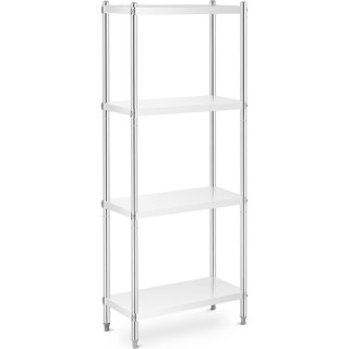 Regał metalowy magazynowy gastronomiczny do 200 kg 70 x 40 x 180 cm Royal Catering