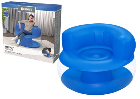 Dmuchany Fotel Niebieski112 x 112 x 70 cm Bestway 75138 Bestway