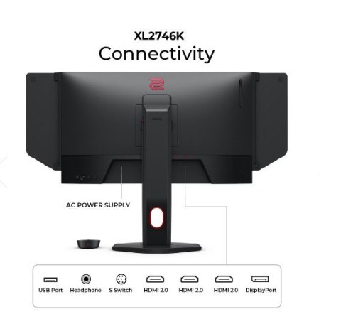 Monitor gamingowy BENQ XL2746K LED 1ms/240Hz/FullHD
