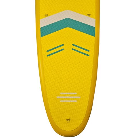 Deska SUP pompowana do pływania z siedzeniem akcesoriami wiosło zestaw żółta 350 cm Kik Sp. z o. o. Sp. k.