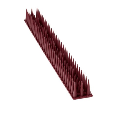 Kolce na gołębie listwa na ptaki odstraszasz plastikowe gęste brązowe 8el. 43 cm Kik Sp. z o. o. Sp. k.