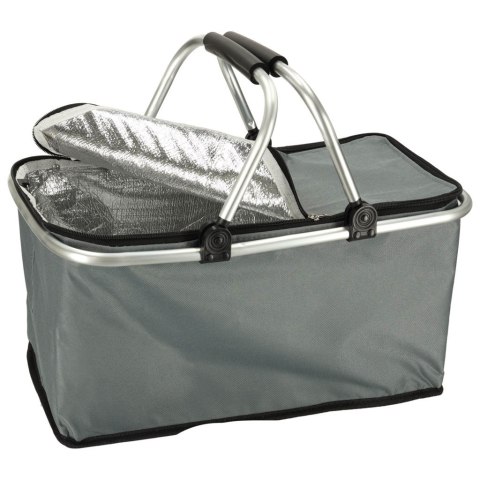 Kosz termiczny piknikowy składany szary Kik Sp. z o. o. Sp. k.