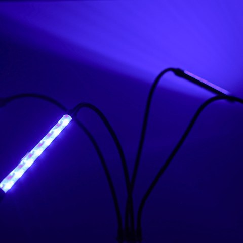 Lampa do roślin LED uprawy wzrostu panel na statywie 4x80LED Kik Sp. z o. o. Sp. k.