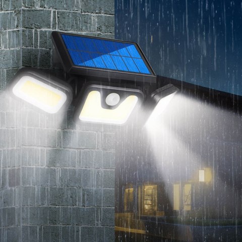Lampa solarna LED 3w1 z czujnikiem ruchu zmierzchu Kik Sp. z o. o. Sp. k.