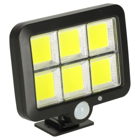 Lampa solarna czujnik ruchu i zmierzchu 120 LED Kik Sp. z o. o. Sp. k.