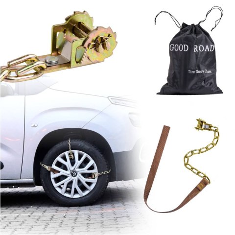 Łańcuchy śniegowe nakładki antypoślizgowe na koła opony na śnieg 8el. Kik Sp. z o. o. Sp. k.