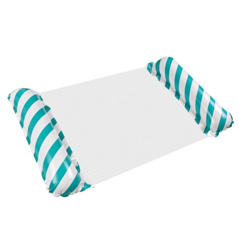 Materac dmuchany plażowy hamak wodny leżak fotel krzesło do pływania basenu niebieski Kik Sp. z o. o. Sp. k.