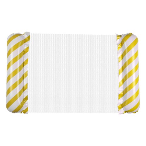 Materac dmuchany plażowy hamak wodny leżak fotel krzesło do pływania basenu żółty Kik Sp. z o. o. Sp. k.