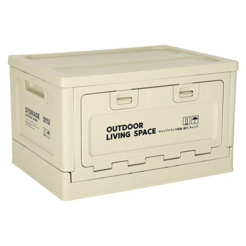 Organizer do bagażnika samochodowy pudełko skrzynka składana 25l szara Kik Sp. z o. o. Sp. k.