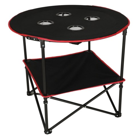 Stolik stół turystyczny składany przenośny kempingowy z pokrowcem 72 cm x 72 cm Kik Sp. z o. o. Sp. k.
