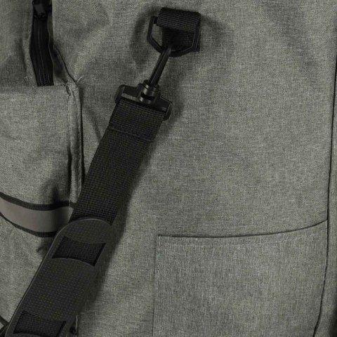 Wózek torba na zakupy na kółkach ze stelażem 100cm szary Kik Sp. z o. o. Sp. k.