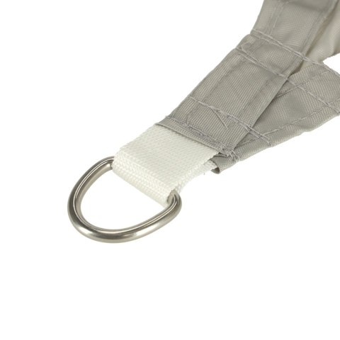 Żagiel przeciwsłoneczny LUARO ogrodowy tarasowy wodoodporny 3x3x3m trójkąt szary Kik Sp. z o. o. Sp. k.